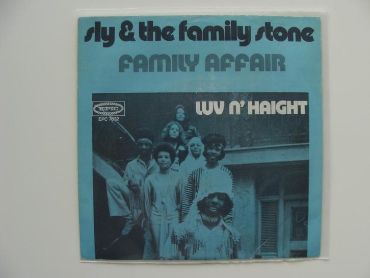 Sly & The Family Stone – Family Affair (1971), Cd's en Dvd's, Vinyl Singles, Single, R&B en Soul, 7 inch, Ophalen of Verzenden