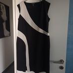 Zwart wit viscose jurk, Kleding | Dames, Ophalen of Verzenden, Gedragen