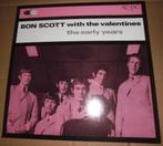 BON SCOTT WITH THE VALENTINES - THE EARLY YEARS - LP - 1988, CD & DVD, Comme neuf, 12 pouces, Pop rock, Enlèvement ou Envoi