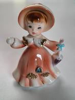 Vintage porseleinen meisje met paraplu, Antiek en Kunst, Ophalen of Verzenden