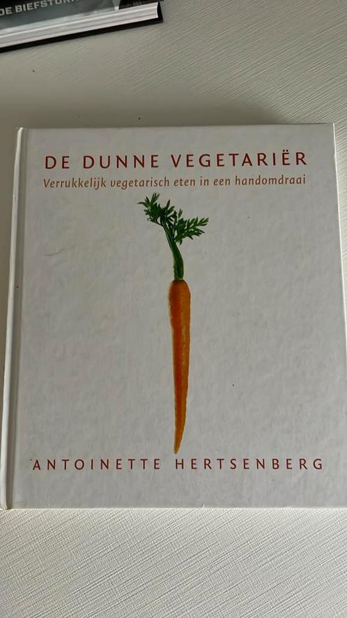 A. Hertsenberg - De dunne vegetariër, Boeken, Kookboeken, Gelezen, Vegetarisch, Ophalen of Verzenden