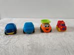 Baby speelgoed auto's  (4 stuks €2), Ophalen of Verzenden, Zo goed als nieuw