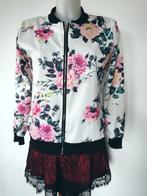 Blouson léger imprimé floral taille M, Kleding | Dames, Jasjes, Kostuums en Pakken, Ophalen of Verzenden, Zo goed als nieuw