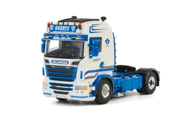 WSI 01-1311 Scania Geerts transport no Tekno, Hobby en Vrije tijd, Modelauto's | 1:50, Zo goed als nieuw, Bus of Vrachtwagen, Wsi