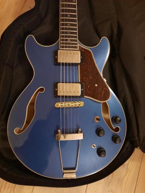 Ibanez AMH90 - PBM Hollowbody, Musique & Instruments, Instruments à corde | Guitares | Électriques, Comme neuf, Hollow body, Ibanez