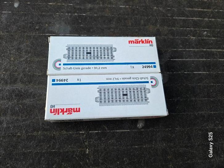 2X Märklin - 24994, Hobby & Loisirs créatifs, Trains miniatures | HO, Neuf, Rails, Märklin, Enlèvement ou Envoi