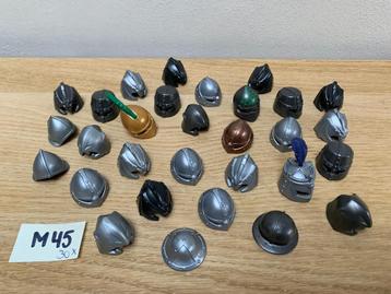 PLAYMOBIL M45: LOT 30 RIDDERHELMEN beschikbaar voor biedingen
