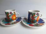 Set van 2 bekers met schoteltjes van Villeroy & Boch model A, Ophalen of Verzenden, Porselein