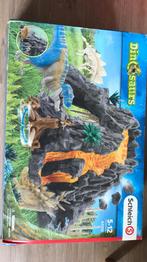 Schleich vulkaan complete set, Ophalen of Verzenden, Zo goed als nieuw