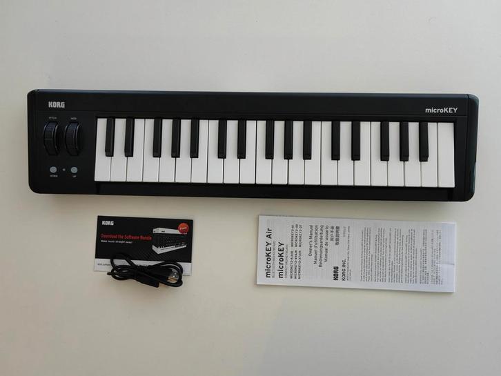 KORG Microkey 37 MK2 Midi controller, Muziek en Instrumenten, Midi-apparatuur, Zo goed als nieuw, Ophalen of Verzenden