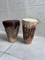 Vintage Afrikaanse trommeltjes, Verzenden, Gebruikt, Trommel