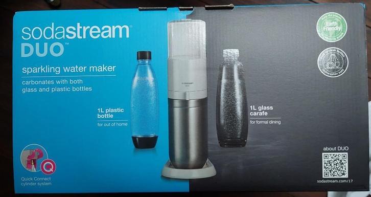 sodastream duo Nieuw, Elektronische apparatuur, Bruiswatermachines, Nieuw, Ophalen