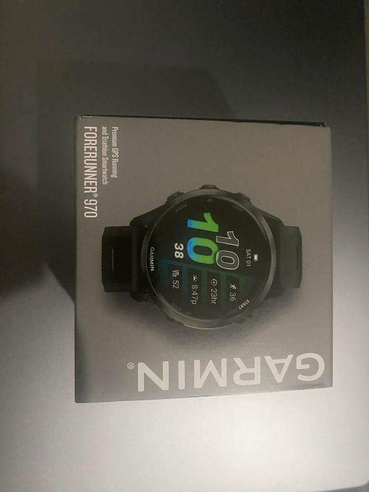 Garmin Forerunner 970 (Ongeopend), Handtassen en Accessoires, Sporthorloges, Zo goed als nieuw, Ophalen of Verzenden