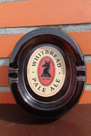 Asbak Whitbread Pale-Ale oker glas, Mooie staat beschikbaar voor biedingen