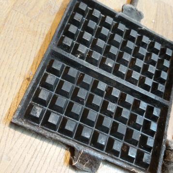 Wafelijzer voor op de bbq, haard of ouderwetse kachel beschikbaar voor biedingen