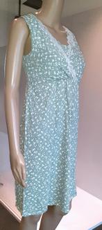 Pyjama nachtjurk zwangerschap of borstvoeding groen C&A XS, Jurk, Nieuw, Ophalen of Verzenden, Maat 34 (XS) of kleiner