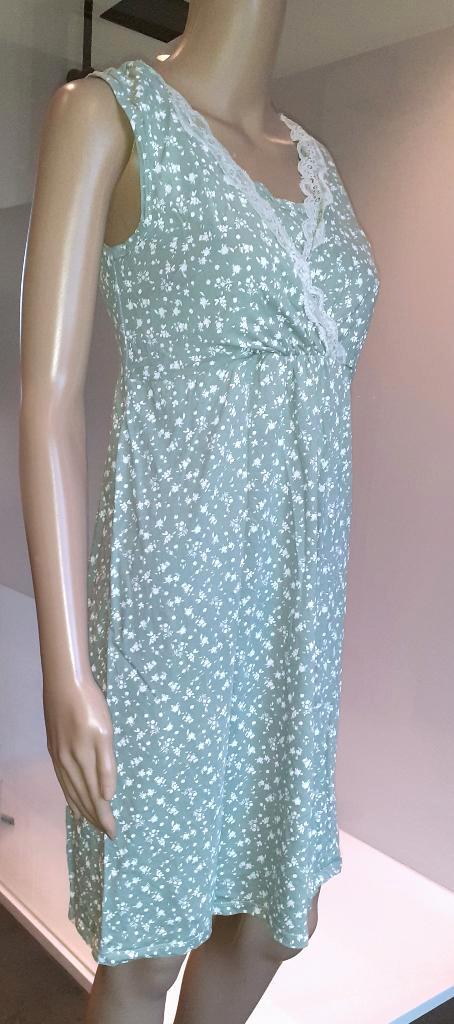 Pyjama nachtjurk zwangerschap of borstvoeding groen C&A XS, Vêtements | Femmes, Vêtements de grossesse, Neuf, Robe, Taille 34 (XS) ou plus petite
