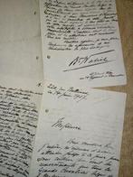 baron wahis handgeschreven brief 1927 lt kol. grenadiers, Collections, Enlèvement ou Envoi, Autres, Autres types
