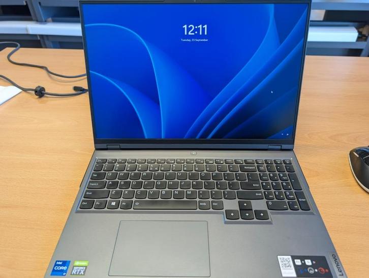 Legion 5 Pro | i7 11800 | 16GB | 512GB | RTX 3050 | 15.6 QHD, Computers en Software, Windows Laptops, Zo goed als nieuw, 15 inch
