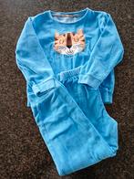 Warme pyjama jongen in fluweelbadstof, Nacht- of Onderkleding, Jongen of Meisje, Ophalen of Verzenden, Zo goed als nieuw