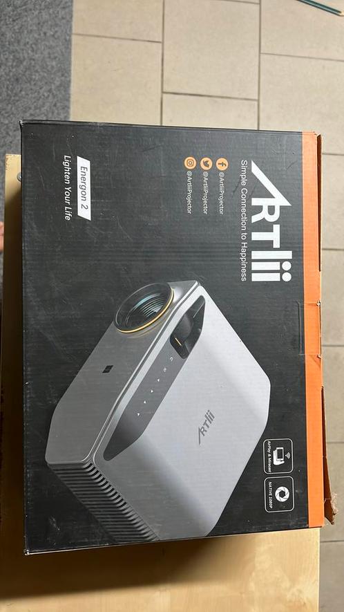 Vidéoprojecteur Artlii Energon 2 – Full HD 1080p – Très bon, Audio, Tv en Foto, Beamers, Zo goed als nieuw, Ophalen