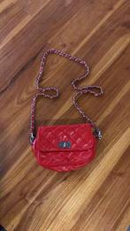 Handtasje rood, Handtassen en Accessoires, Tassen | Damestassen, Ophalen of Verzenden, Gebruikt, Rood