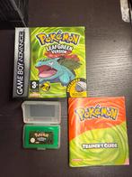 Pokemon Leaf Green CIB authentiek, Games en Spelcomputers, Ophalen of Verzenden, Zo goed als nieuw