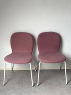 4 roze stoelen, Huis en Inrichting, Stoelen, Ophalen, Overige kleuren, Zo goed als nieuw, Vier