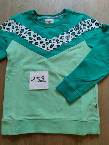 sweater meisje groen me and my monkey maat 152, Enlèvement ou Envoi, Pull ou Veste, Utilisé, Me and my monkey