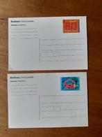 2 ongebruikte briefkaarten, Nederland, Enlèvement ou Envoi, Après 1940, Non oblitéré