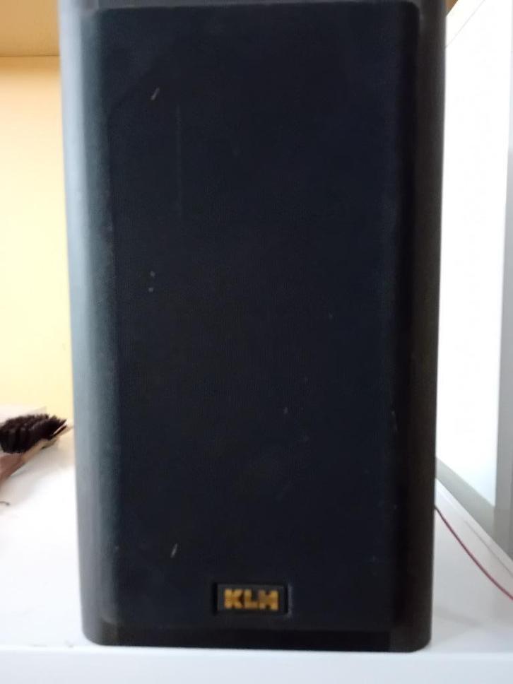 KLH studioboxen max 120 W, Audio, Tv en Foto, Luidsprekerboxen, Gebruikt, Front, Rear of Stereo speakers, 60 tot 120 watt, Overige merken