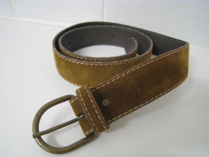 Broeksriem, bruin, 92cm lang, 3cm breed. Nieuw, Kleding | Heren, Riemen en Ceintuurs, Bruin, Ophalen