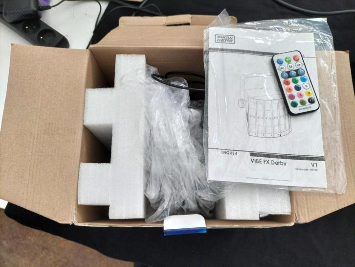 x Jeu de lumière Showgear VIBE FX Mushroom - commande, Musique & Instruments, Lumières & Lasers, Comme neuf, Lumières, Enlèvement