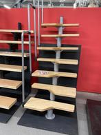 Houten trap, wenteltrap, ruimtebesparend, Ophalen, Nieuw, Trap, 2 tot 4 meter