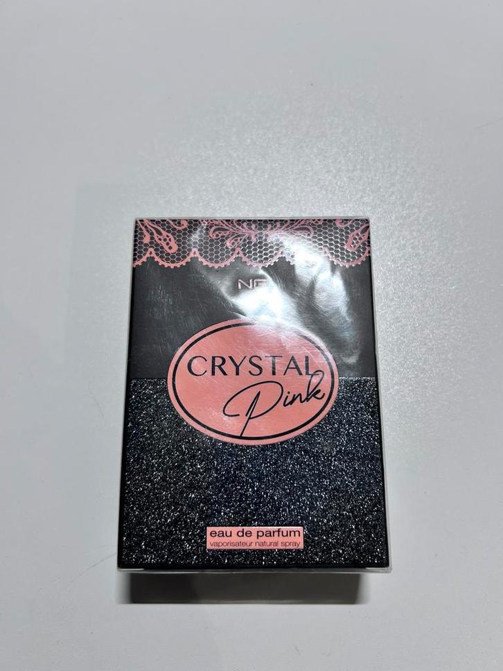 Crystal Pink Eau de Parfum – 100ml, Verzamelen, Parfumverzamelingen, Nieuw, Parfumfles, Ophalen of Verzenden