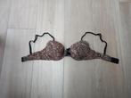 Zo goed als Nieuw: Mooie bruine bh maat eu:75B of F:90B, Ophalen of Verzenden, Zwart, BH