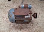 elektrische motor lichtnet 220V 0,5 pk 1425-1430t/m, Ophalen, Gebruikt, Elektromotor, 1400 tot 1800 rpm
