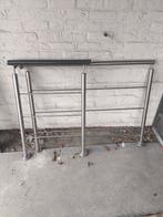 2 mooie inoxen steunen, Enlèvement, Comme neuf