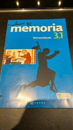 Memoria 3.1 Leerwerkboek (incl. Historische verhalen en Pelc, Boeken, Schoolboeken, Ophalen of Verzenden, Nieuw, Nederlands