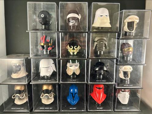 Star wars miniatuur replica helmen 18 stuks, Verzamelen, Star Wars, Replica, Ophalen of Verzenden