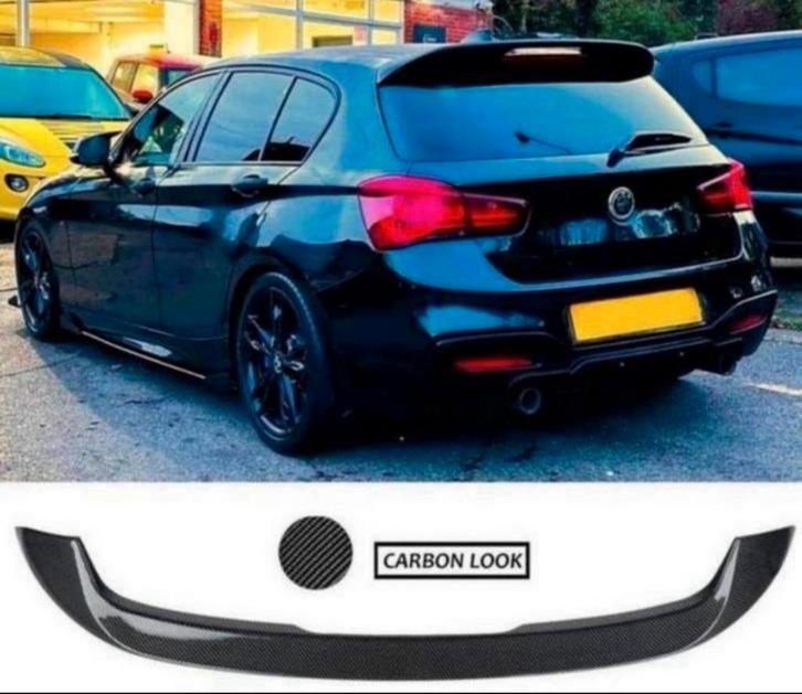 BMW 1-Serie F20 F21 achterspoiler achter lip Carbon spoiler, Auto diversen, Tuning en Styling, Ophalen of Verzenden