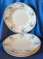 6 assiette en faience de longwy decor lorrain, Antiquités & Art, Antiquités | Céramique & Poterie, Enlèvement ou Envoi