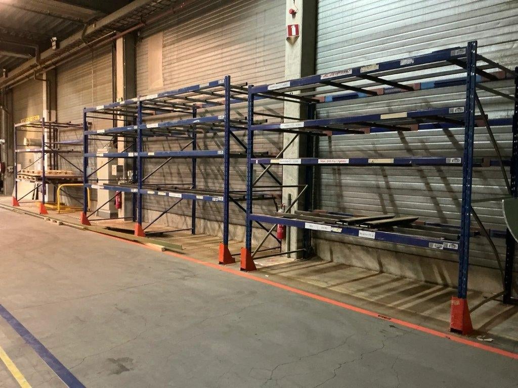 Etagères industrielles - Rack à palettes, Hauteur 3.3m, Zakelijke goederen, Kantoor en Winkelinrichting | Magazijn, Stelling en Opslag