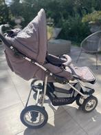 Kinderwagen Pericles Evolution – 3-wieler – grijs, Kinderen en Baby's, Kinderwagens en Combinaties, Verstelbare duwstang, Zo goed als nieuw