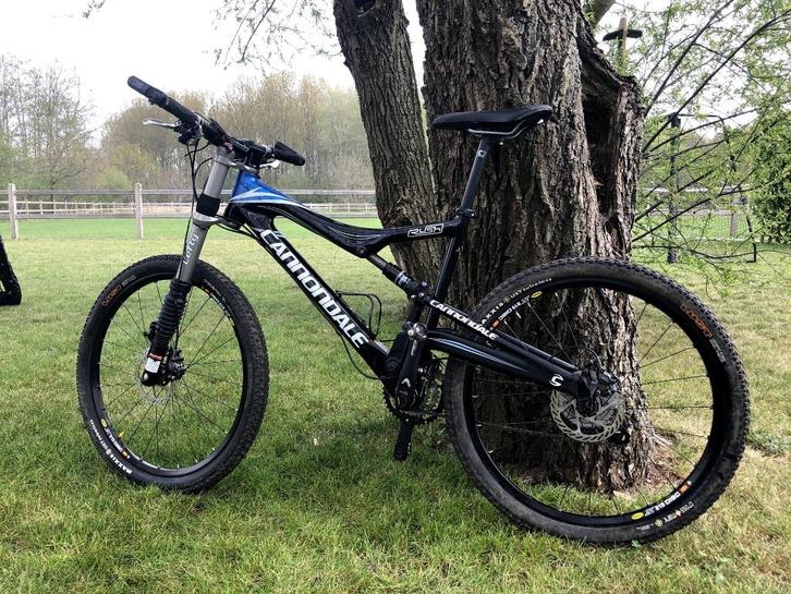 Cannondale Rush Carbon – Full Suspension Mountainbike, Fietsen en Brommers, Fietsen | Mountainbikes en ATB, Gebruikt, Heren, Overige merken
