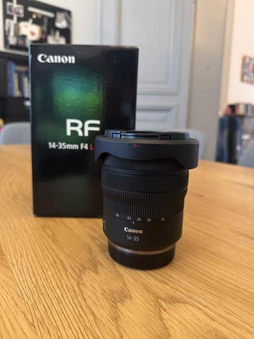 Canon RF 14-35 mm F4 + ND-filter 2-5 stops Freewell, Audio, Tv en Foto, Foto | Lenzen en Objectieven, Zo goed als nieuw, Groothoeklens