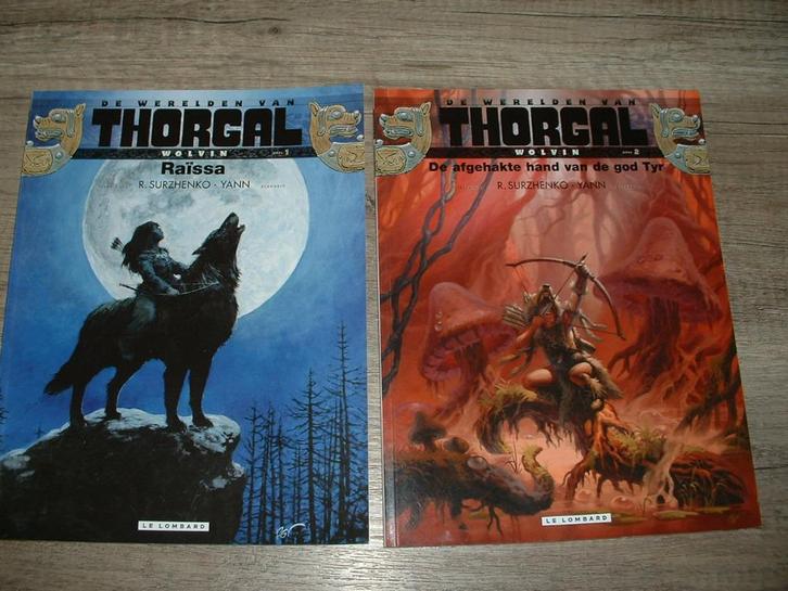 strips van thorgal reeks wolvin 1e druk lombard, Boeken, Stripverhalen, Zo goed als nieuw, Meerdere stripboeken, Ophalen of Verzenden