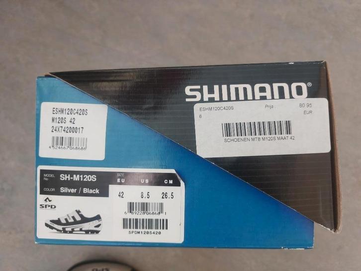 Nieuwe Shimano schoenen Maat 42 SPD aan Spotprijs!, Sport en Fitness, Wielrennen, Nieuw, Schoenen, Ophalen