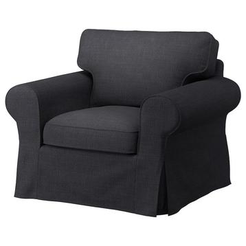 Housse de fauteuil Erktop IKEA anthracite 