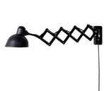 KAISER idell 6718-W Wand-/Saxlamp Mat Zwart - Fritz Hansen, Ophalen of Verzenden